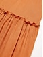 economico Vestiti casual-Solid Sleeveless Maxi Slip Dress
