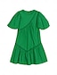 baratos Vestidos Casuais-Cotton Bubble Sleeve Loose Dress