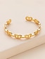 preiswerte Bracelets &amp; anklets-Elegant Metallic Bracelet Bangles
