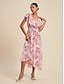 baratos Print Dresses-Brand Design Material Maxi Dress