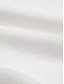 abordables Two Piece Sets-Mujer Cultivo Color sólido/liso Vacaciones Casual Diario Fin de semana Manga magiar Blanco Frunce Fruncida Media Manga Top corto Escote en Pico Verano