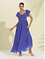 abordables Vestidos casuales-Sweetheart Pleated Maxi Dress