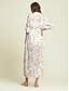 billige Print Dresses-Sequin Curve Pocket Roll Up Sleeve Maxi Shirt Dress
