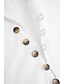 baratos Linen Shirts-Homens Camisa Social camisa de linho camisa de botão Camisa casual camisa de verão Preto Branco Rosa Manga Longa Tecido Faixa Verão Primavera &amp; Outono Diário Férias Roupa
