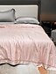 abordables Blankets &amp; Throws-Silk Tencel Jacquard Comfy Quilt