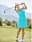 preiswerte Damenbekleidung-Lake Blue Sleeveless Golf Dress