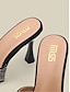 economico pumps e tacchi-Rhinestone Embellished High Heel Sandals