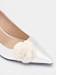 cheap Pumps &amp; Heels-Pearl Detail Pointed Heels