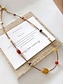 preiswerte Modische Halsketten-Lightweight Agate Beaded Necklace