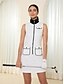 baratos roupa feminina-Sleeveless Golf Dress