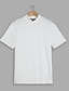 cheap Long Sleeve-Men's Basic Short Sleeves Turtleneck T Shirt