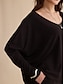 baratos Two Piece Sets-Women&#039;s Solid Color Long Sleeve Bolero Top