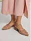 billige Flate sko til damer-Fringed Detail Slingback Flats