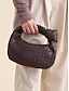 billige Clutches &amp; Evening Bags-Faux Leather Woven Handbag Casual