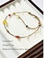 preiswerte Modische Halsketten-Lightweight Agate Beaded Necklace