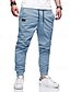 abordables Pantalons Cargo-Homme Pantalon Cargo Pantalon cargo Pantalon Jogging Pantalon Jogger Pantalon Plein Cordon Taille elastique Manchette Elastique Coton Mélange de Coton Sport extérieur Course Vêtement de rue