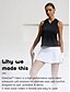 economico Women&#039;s Clothing-Sleeveless Polo Golf Shirt