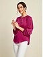 preiswerte Blusen-Satin Shimmery Raglan Blouse