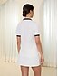 abordables Women&#039;s Clothing-Half Sleeve Polo Golf Shirt