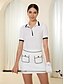 preiswerte Damenbekleidung-Half Sleeve Golf Polo Shirt