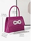 cheap Clutches &amp; Evening Bags-Glitter Rhinestone Bow Handbag