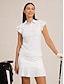 abordables vêtements pour femmes-Sleeveless Polo Golf Shirt