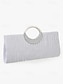 baratos clutches e bolsas de festa-Rhinestone Handle Evening Clutch Handbag