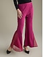 abordables Pants-Elegant Casual Bell Bottom Trousers