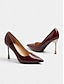 cheap Pumps &amp; Heels-Patent Leather Crystal Heel Pumps