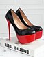 cheap Pumps &amp; Heels-Stylish Women&#039;s Black and Red Platform High Heels - Perfect for Night Out and Special Events