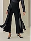 economico Pants-Chiffon Full Length Elegant Casual Daily Pants