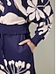 cheap Two Piece Sets-Floral Off Shoulder Elegant Fashion Drawstring Two Piece Set