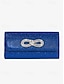 cheap Clutches &amp; Evening Bags-Rhinestone Bow Chain Clutch