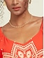 abordables Collares-Gold Plated Flower Choker Necklace