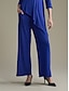 abordables Pants-Elegant Wide Leg Office Culottes