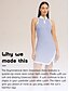 billige Women&#039;s Clothing-Sleeveless Denim Golf Dress