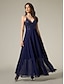 abordables Robes Soirée-Sequin Sleeveless Chiffon Maxi Dress