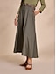 billige Skirts-Tencel Pocket Maxi Skirt