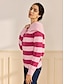 economico tutti i nuovi arrivi-Ribbed Knit Wool Blend Sweater