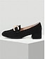 economico sandali-Pearl Bow Suede Loafers