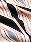 abordables Print Dresses-Graphic Satin Leisure Maxi Dress