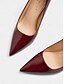 cheap Pumps &amp; Heels-Patent Leather Crystal Heel Pumps