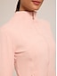 abordables vêtements pour femmes-Buttery Soft Fabric Tennis Jacket