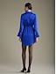 abordables Vestidos de Nochevieja-Elegant Cross Season Long Sleeve Party Dress