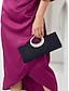 baratos Clutches &amp; Evening Bags-Rhinestone Handle Evening Clutch Handbag