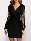 cheap Party Dresses-Women&#039;s Fashion V-Neck Mini Sheath Party Dress