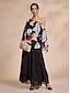 baratos Blouses-Silk One Shoulder Belted Blouse