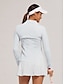 abordables vêtements pour femmes-Buttery Soft Fabric Tennis Jacket