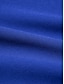 economico Vestiti casual-Royal Blue Chiffon Ruffle Belted V Neck Dress