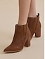 baratos Boots-Stylish Faux Leather Chelsea Boots